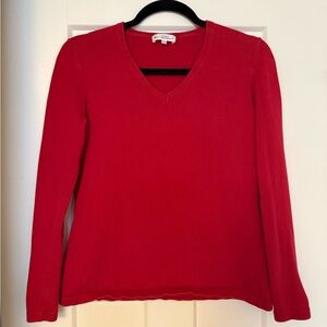 Northern Reflections Red V-Neck Sweater